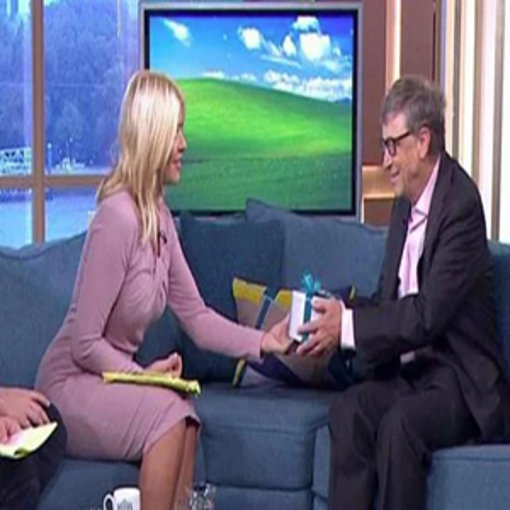 Ảnh của Câu chuyện Bill Gates tặng nữ MC 1 tấm séc và bảo cô điền số tiền bao nhiêu tùy thích